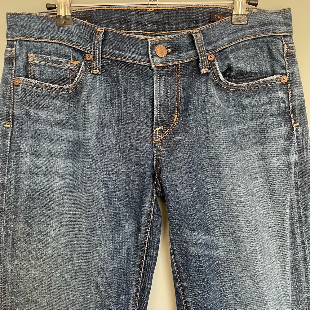 Citizens of Humanity "Kelly" Stretch Low Waist Bootcut #001 - Picture 3 of 16